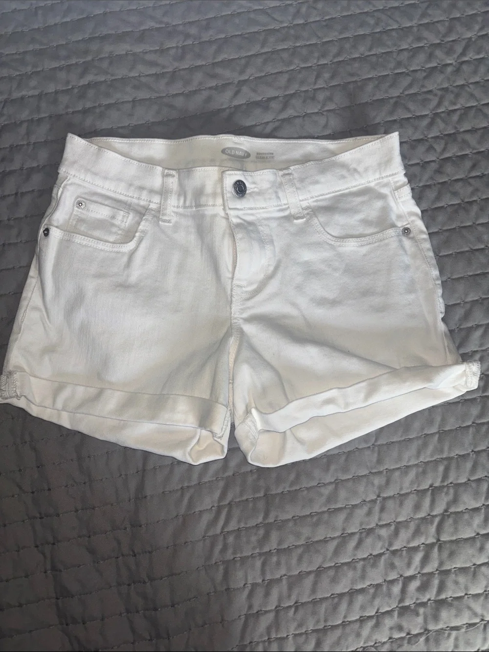 Old Navy White Denim Shorts